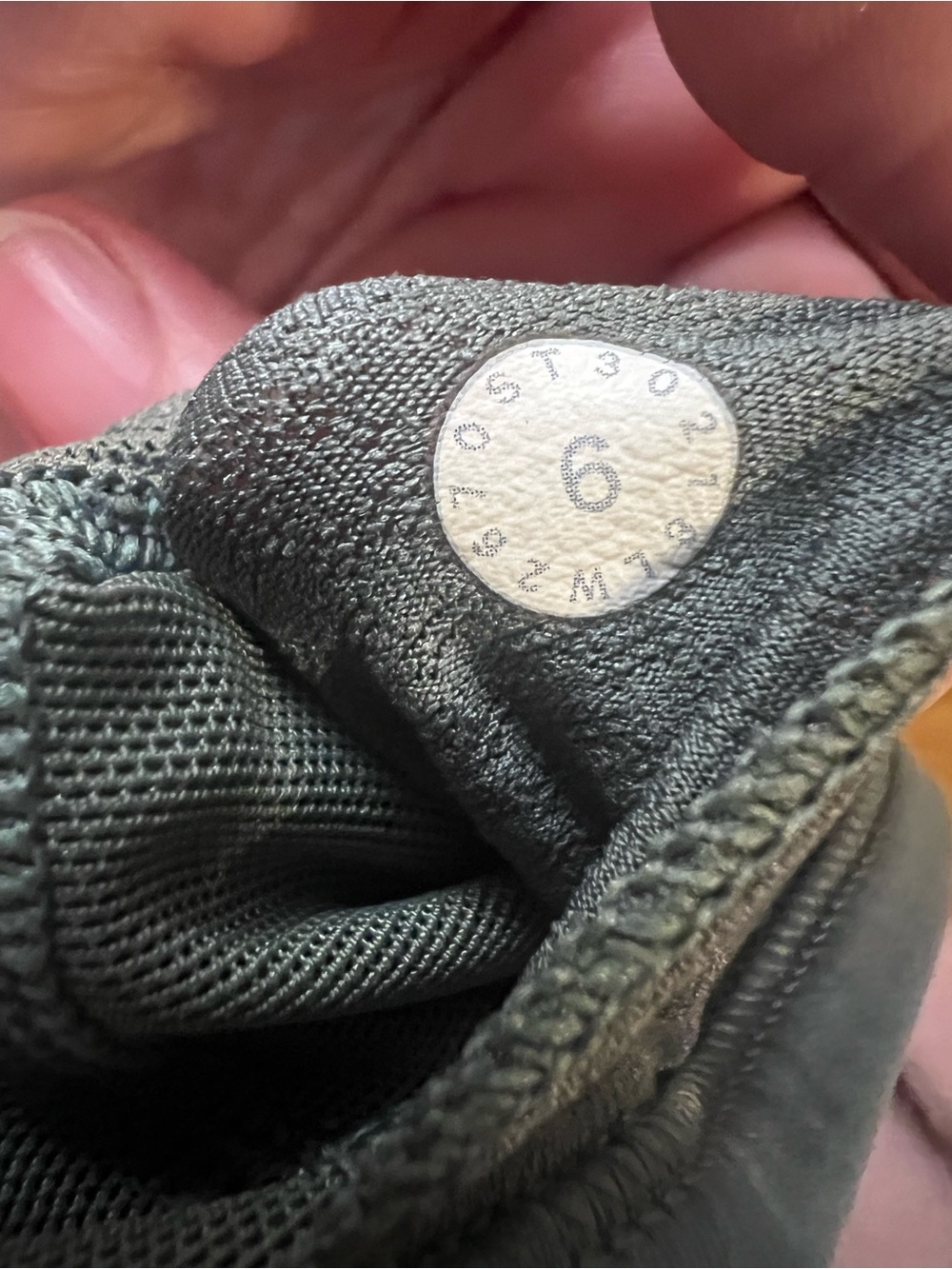 Lululemon Free to Be Bra Wild *Light Support, A/B Cup - Oil Grey Size 6 - Picture 4 of 4